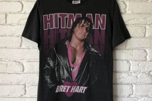 RARE Bret Hart Vintage Shirt | Hitman Apparel | Vintage Treasures: Discover Rare Antiques, Collectibles & Retro Finds