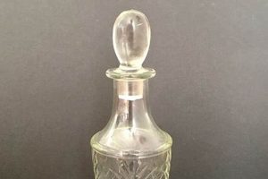 Antique Charm: Vintage Glass Cruet with Stopper Guide | Vintage Treasures: Discover Rare Antiques, Collectibles & Retro Finds