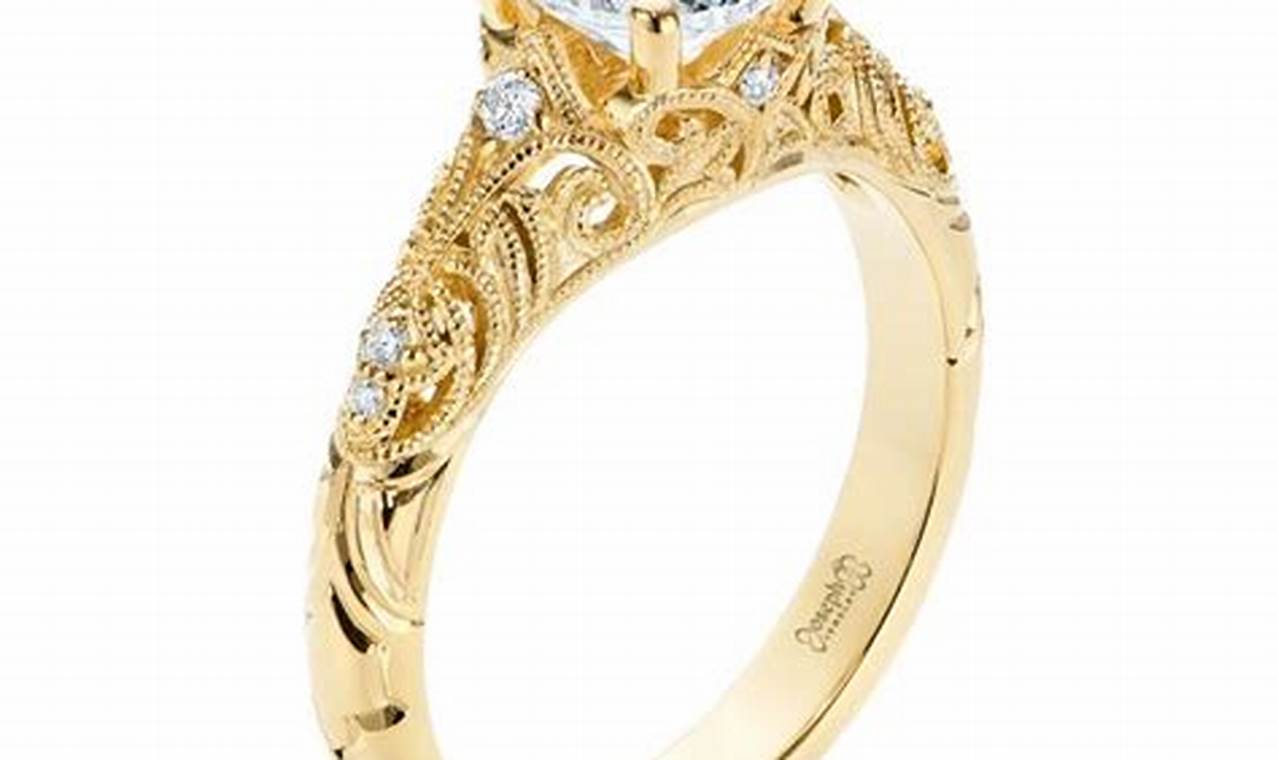 Buy Gold Vintage Engagement Rings: Style & Elegance | Vintage Treasures: Discover Rare Antiques, Collectibles & Retro Finds