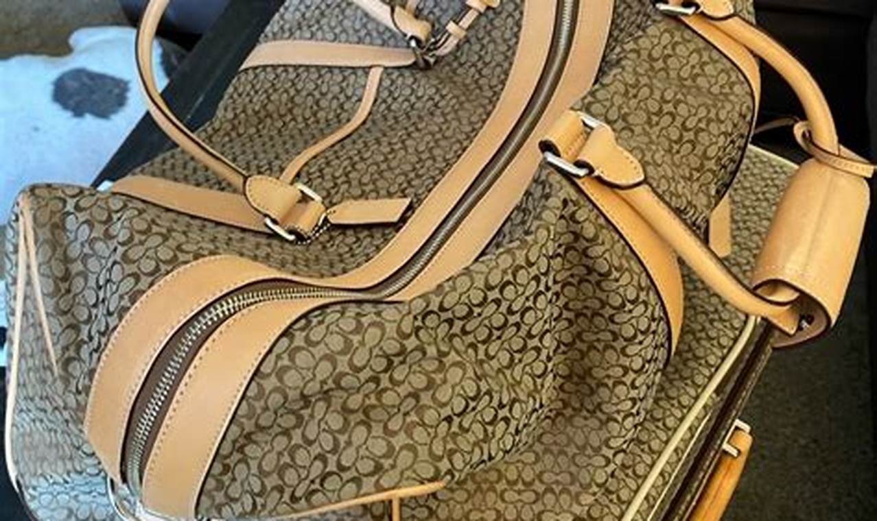 Timeless Style: Vintage Coach Duffle Bag Guide + Care | Vintage Treasures: Discover Rare Antiques, Collectibles & Retro Finds