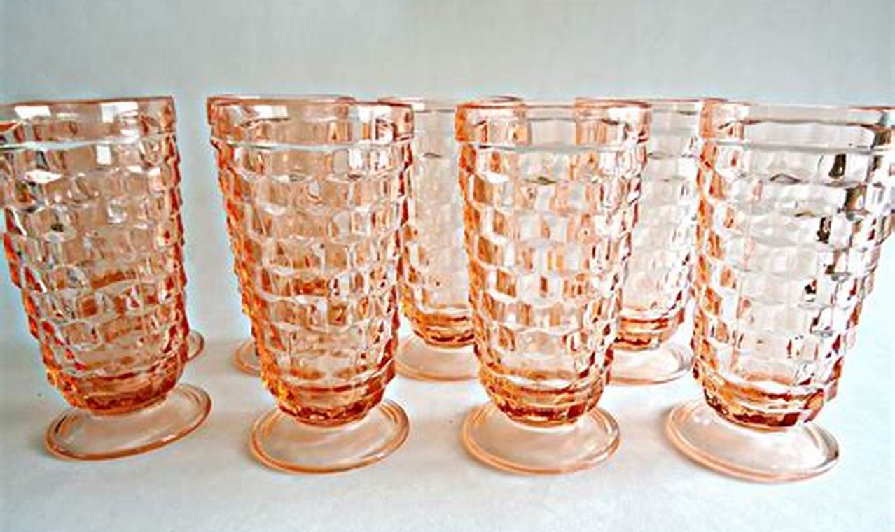 Timeless Sippers: Vintage Iced Tea Glasses Collection | Vintage Treasures: Discover Rare Antiques, Collectibles & Retro Finds