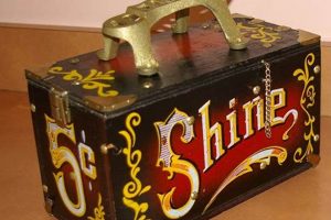Antique Shoe Shine Box Vintage Finds + Values | Vintage Treasures: Discover Rare Antiques, Collectibles & Retro Finds