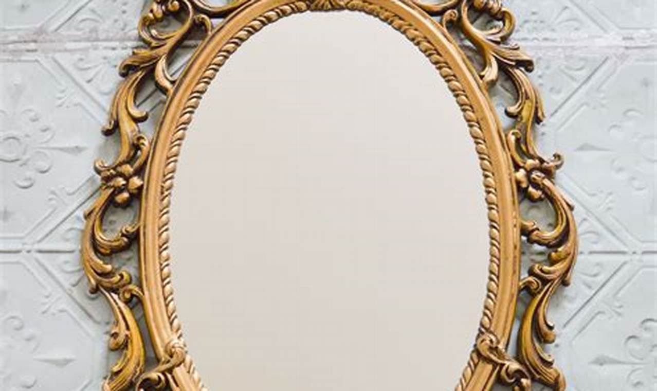 Antique Charm: Vintage Gold Mirror Reflections | Vintage Treasures: Discover Rare Antiques, Collectibles & Retro Finds