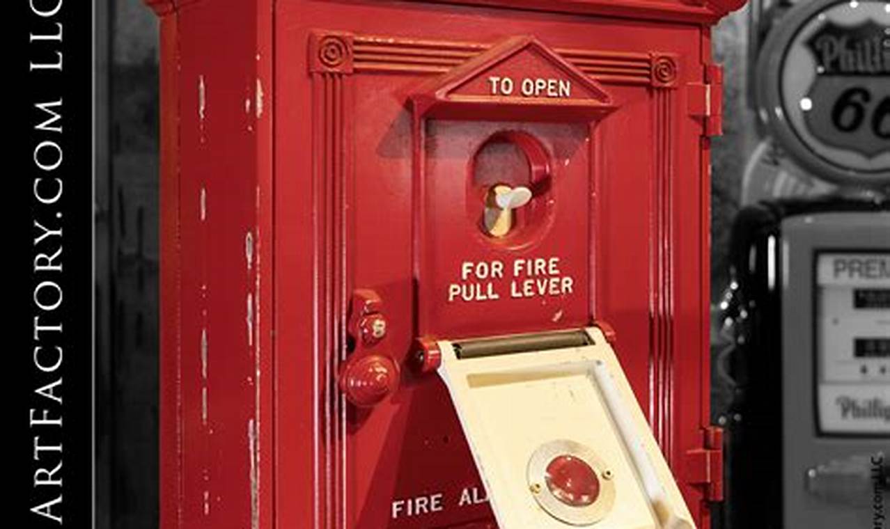 Collecting Vintage Fire Alarm Box: History & Value | Vintage Treasures: Discover Rare Antiques, Collectibles & Retro Finds