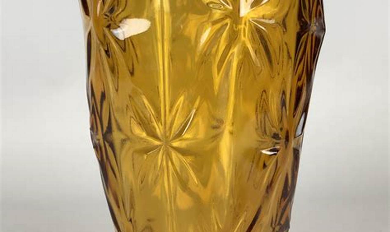 Timeless Vintage Amber Glass Vases - Decor & More | Vintage Treasures: Discover Rare Antiques, Collectibles & Retro Finds