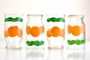 Drink in History: Vintage Orange Juice Glasses for You | Vintage Treasures: Discover Rare Antiques, Collectibles & Retro Finds