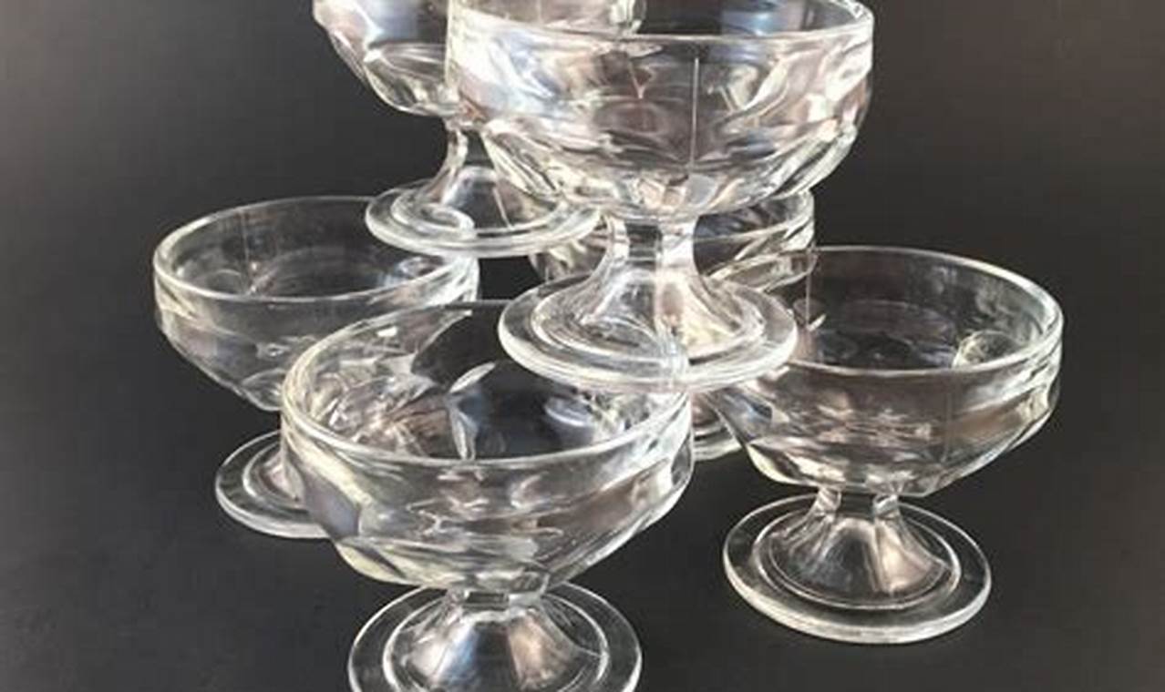 Collectible Vintage Sundae Glasses: Nostalgic Glassware Vintage Treasures: Discover Rare Antiques, Collectibles & Retro Finds Collectible Vintage Sundae Glasses: Nostalgic Glassware | Vintage Treasures: Discover Rare Antiques, Collectibles & Retro Finds