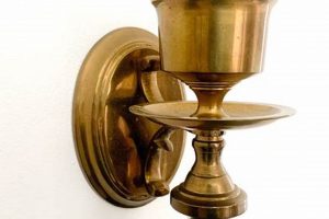 Illuminate with Antique: Vintage Brass Wall Sconce Candles | Vintage Treasures: Discover Rare Antiques, Collectibles & Retro Finds