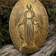 Antique Charm: Vintage Gold Miraculous Medal, Rare Find | Vintage Treasures: Discover Rare Antiques, Collectibles & Retro Finds