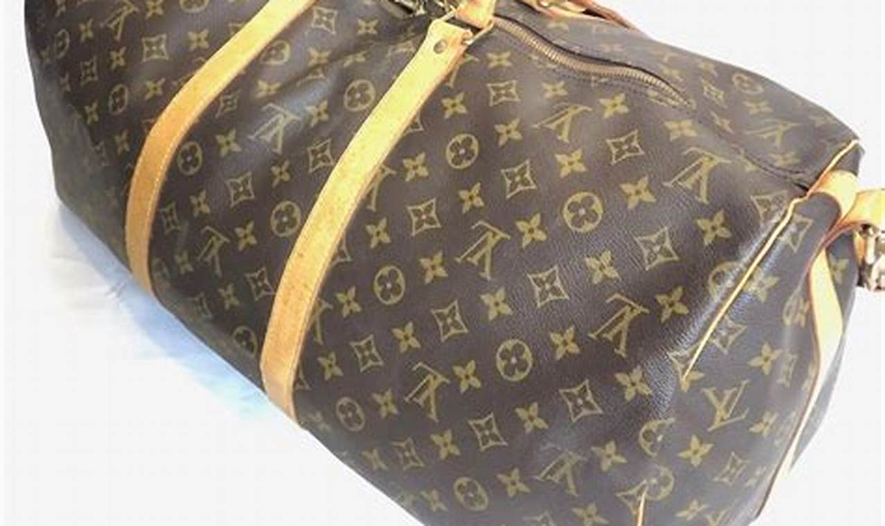 Own a Piece of History: Vintage Louis Vuitton Duffle Bag Charm | Vintage Treasures: Discover Rare Antiques, Collectibles & Retro Finds