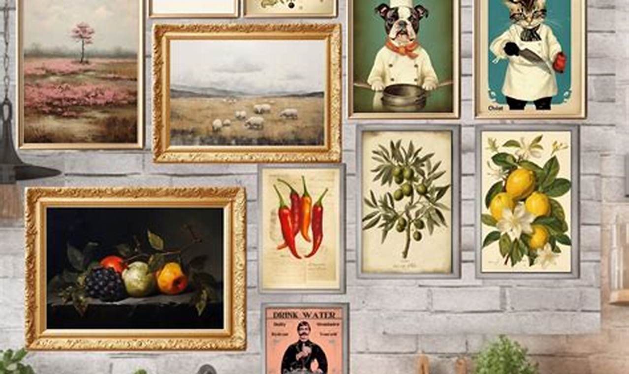 Retro Charm: Vintage Kitchen Wall Art Decor & More | Vintage Treasures: Discover Rare Antiques, Collectibles & Retro Finds