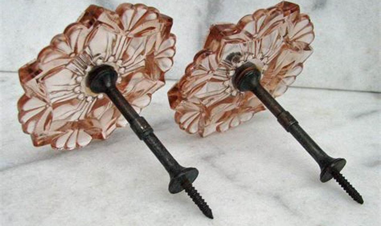 Buy Vintage Glass Curtain Tie Backs: Elegant Dcor | Vintage Treasures: Discover Rare Antiques, Collectibles & Retro Finds