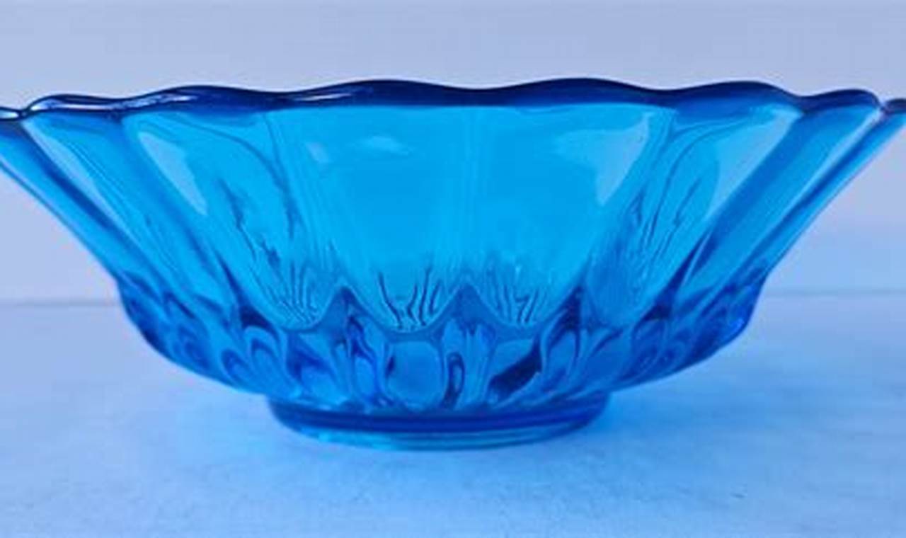 Admire Antique: Vintage Blue Glass Bowl Decor | Vintage Treasures: Discover Rare Antiques, Collectibles & Retro Finds