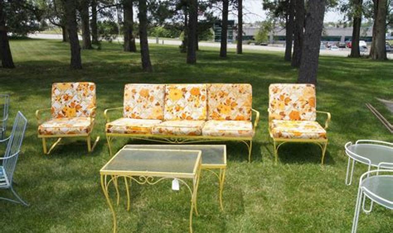 Timeless Charm: Vintage Metal Patio Furniture Finds Vintage Treasures: Discover Rare Antiques, Collectibles & Retro Finds Timeless Charm: Vintage Metal Patio Furniture Finds | Vintage Treasures: Discover Rare Antiques, Collectibles & Retro Finds
