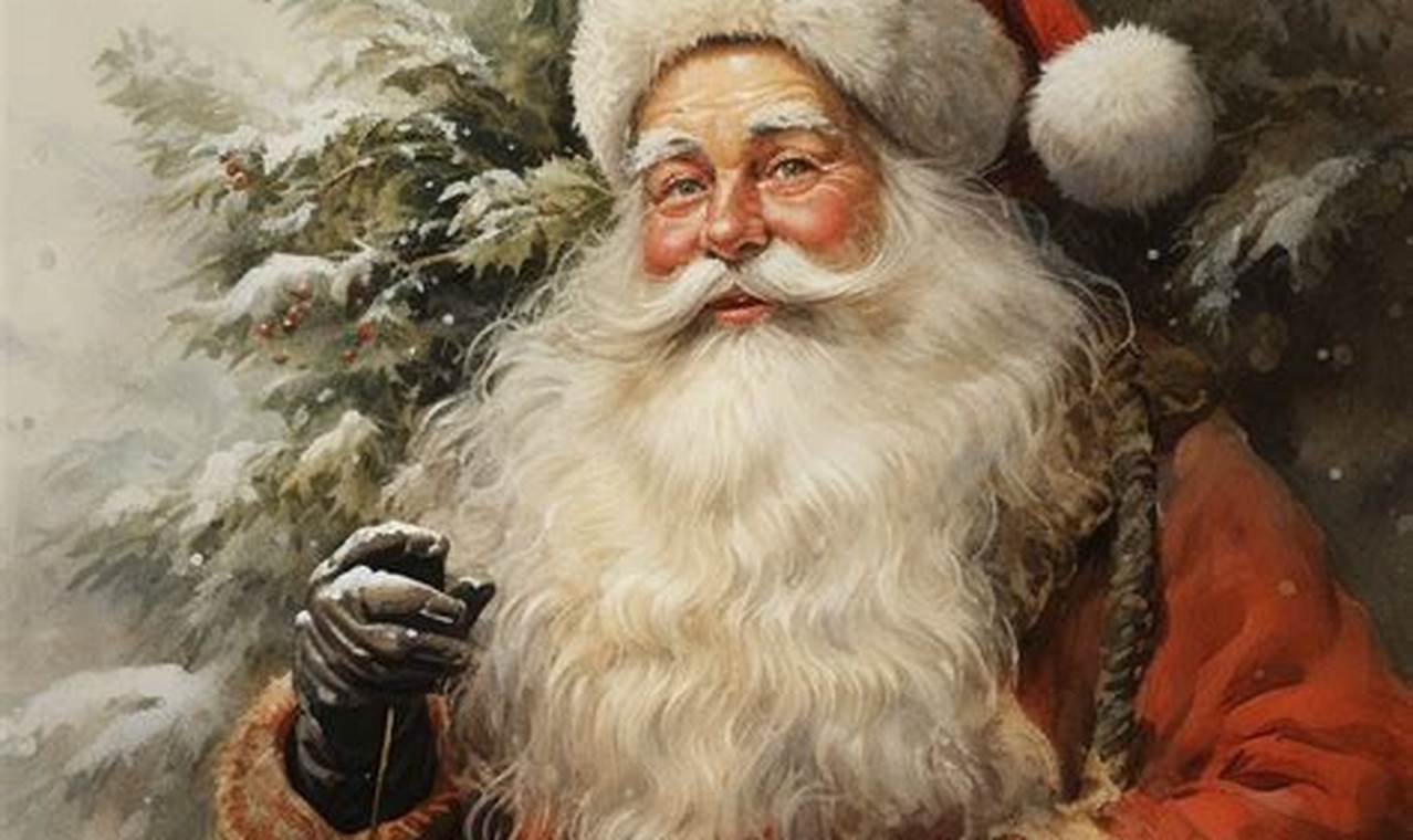 Old World Charm: Vintage Santa Claus Art Prints Vintage Treasures: Discover Rare Antiques, Collectibles & Retro Finds Old World Charm: Vintage Santa Claus Art Prints | Vintage Treasures: Discover Rare Antiques, Collectibles & Retro Finds