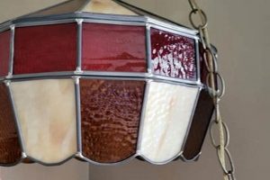 Illuminate Your Space: Vintage Stained Glass Hanging Light Decor | Vintage Treasures: Discover Rare Antiques, Collectibles & Retro Finds