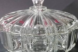 Collectible Vintage Clear Glass Candy Dish with Lid Guide Vintage Treasures: Discover Rare Antiques, Collectibles & Retro Finds Collectible Vintage Clear Glass Candy Dish with Lid Guide | Vintage Treasures: Discover Rare Antiques, Collectibles & Retro Finds