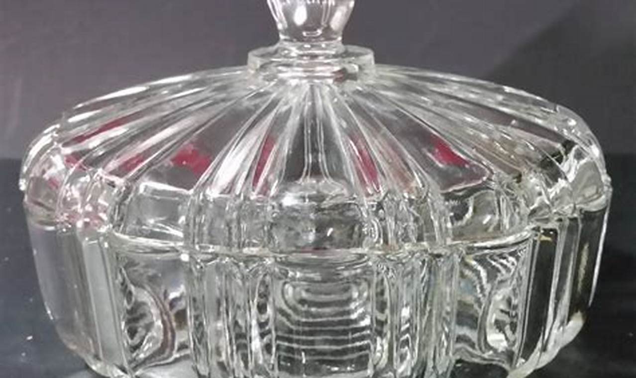 Collectible Vintage Clear Glass Candy Dish with Lid Guide Vintage Treasures: Discover Rare Antiques, Collectibles & Retro Finds Collectible Vintage Clear Glass Candy Dish with Lid Guide | Vintage Treasures: Discover Rare Antiques, Collectibles & Retro Finds