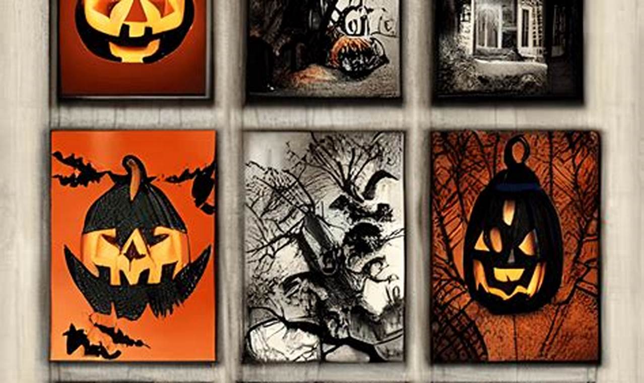 Retro Haunts: Vintage Halloween Wall Art Decor Finds | Vintage Treasures: Discover Rare Antiques, Collectibles & Retro Finds