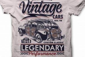 T-shirt Automobile Vintage | Vintage Treasures: Discover Rare Antiques, Collectibles & Retro Finds