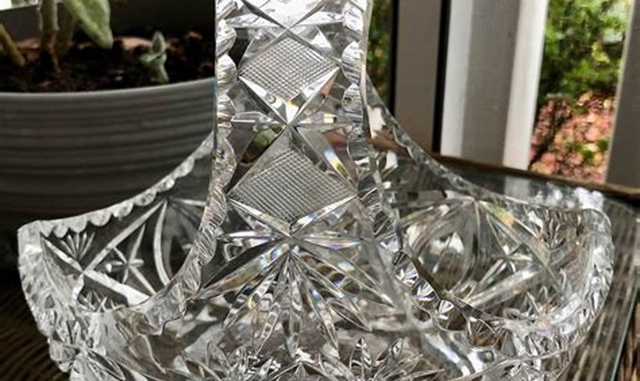 Antique Charm: Vintage Cut Glass Basket Values & More | Vintage Treasures: Discover Rare Antiques, Collectibles & Retro Finds