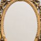 Gilded Beauty: Vintage Gold Oval Mirror Decor | Vintage Treasures: Discover Rare Antiques, Collectibles & Retro Finds