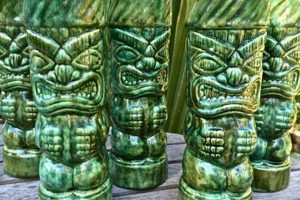 Buy Vintage Tiki Glasses: Collectible Treasures! | Vintage Treasures: Discover Rare Antiques, Collectibles & Retro Finds