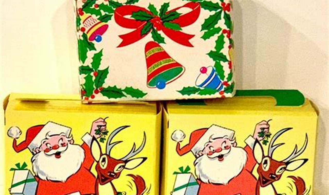Buy Vintage Christmas Candy Boxes: History & Joy | Vintage Treasures: Discover Rare Antiques, Collectibles & Retro Finds