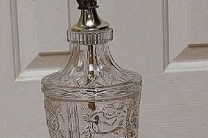 Illuminate with Antique Vintage Cut Glass Lamps Today! | Vintage Treasures: Discover Rare Antiques, Collectibles & Retro Finds