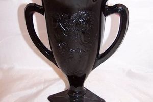 Buy Antique Black Glass Vase Vintage Finds + Decor | Vintage Treasures: Discover Rare Antiques, Collectibles & Retro Finds