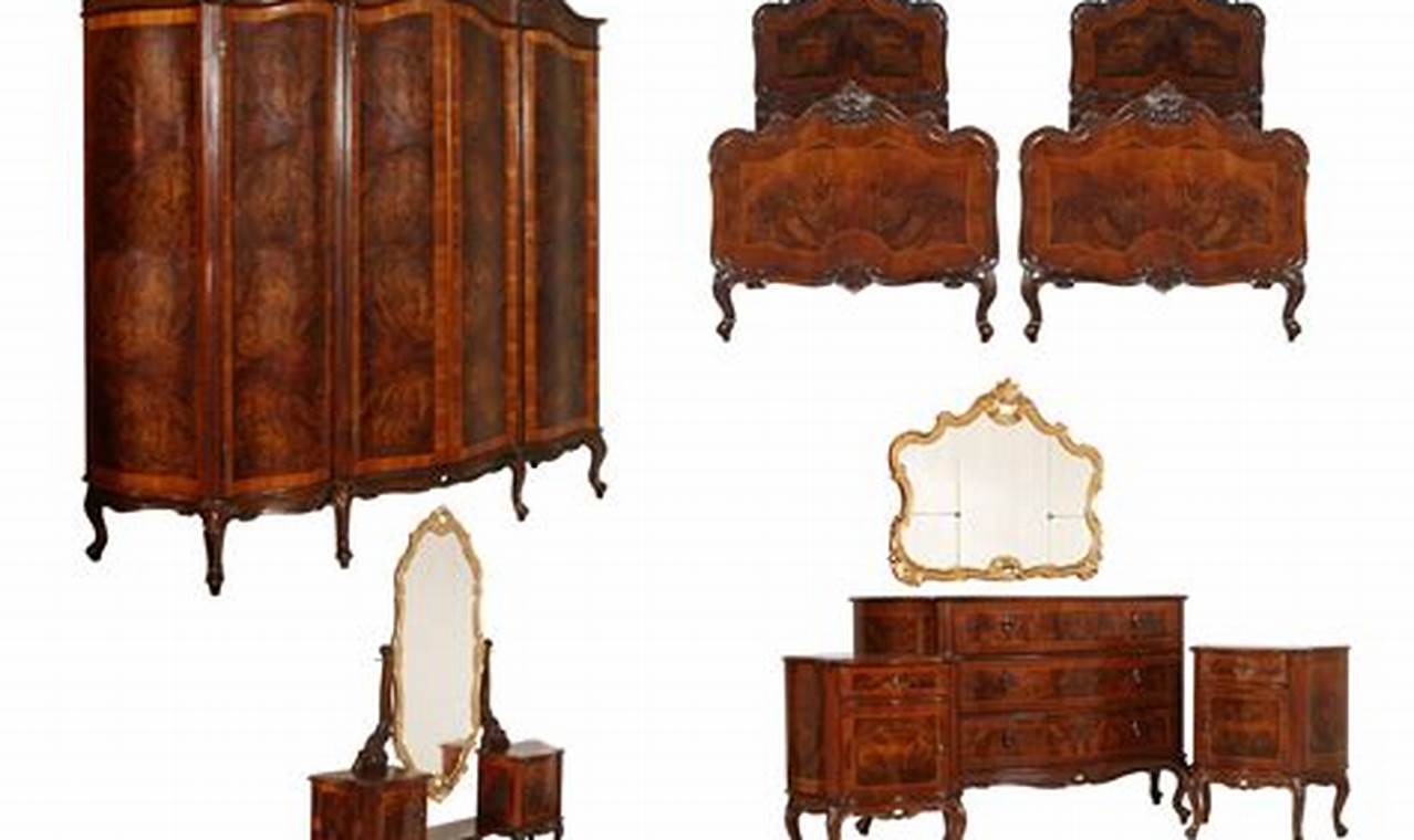 Timeless Vintage Mahogany Bedroom Furniture: Style & Elegance | Vintage Treasures: Discover Rare Antiques, Collectibles & Retro Finds