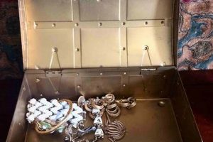 Buy Vintage Treasure Chest Jewelry Box: Heirloom Keepsake | Vintage Treasures: Discover Rare Antiques, Collectibles & Retro Finds