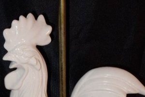 Light Up Style: Vintage Ceramic Rooster Lamp Decor | Vintage Treasures: Discover Rare Antiques, Collectibles & Retro Finds