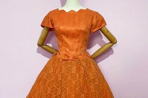 Timeless Orange Vintage Dress Styles + Outfit Ideas | Vintage Treasures: Discover Rare Antiques, Collectibles & Retro Finds