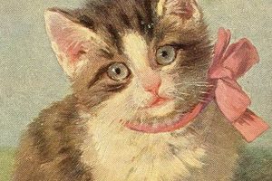 Purrfectly Vintage: Cat Art Treasures | Vintage Treasures: Discover Rare Antiques, Collectibles & Retro Finds