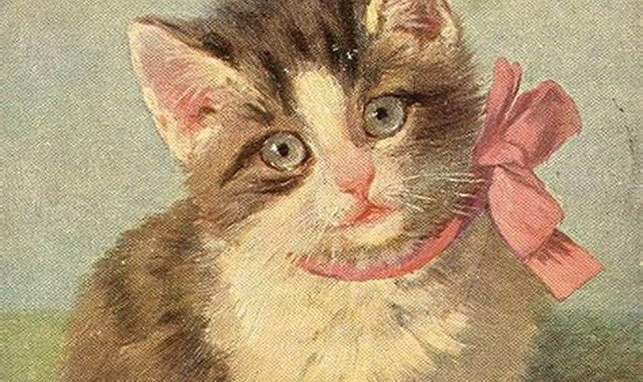 Purrfectly Vintage: Cat Art Treasures | Vintage Treasures: Discover Rare Antiques, Collectibles & Retro Finds