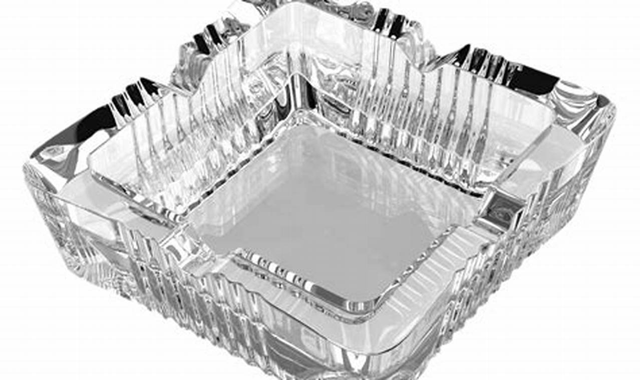 Retro Chic: Vintage Square Glass Ashtray Collectibles | Vintage Treasures: Discover Rare Antiques, Collectibles & Retro Finds