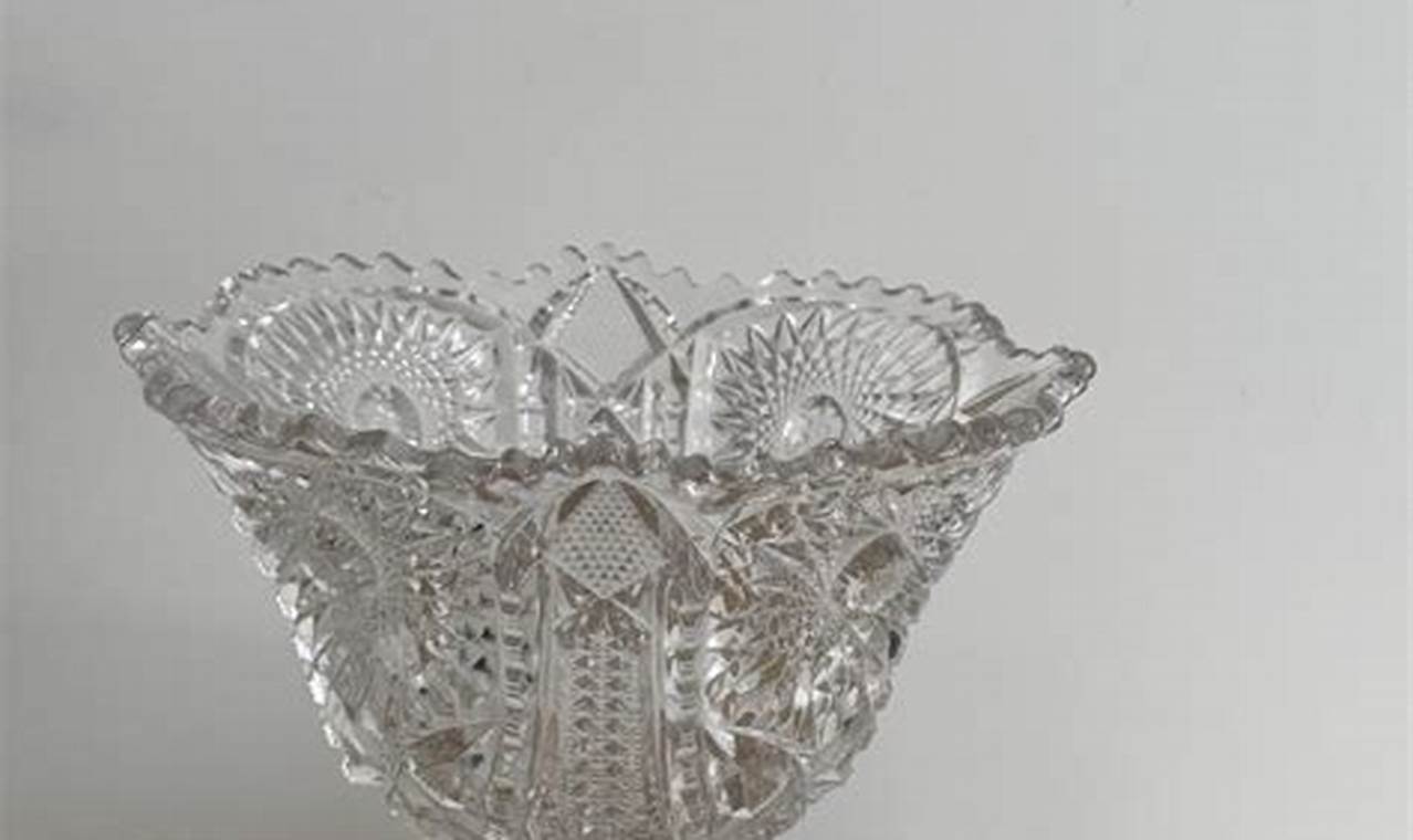 Buy Vintage Cut Glass Pedestal Bowls: Elegant Antique Finds Vintage Treasures: Discover Rare Antiques, Collectibles & Retro Finds Buy Vintage Cut Glass Pedestal Bowls: Elegant Antique Finds | Vintage Treasures: Discover Rare Antiques, Collectibles & Retro Finds