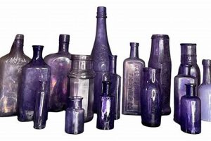 Buy Antique Vintage Purple Glass Bottles Today! | Vintage Treasures: Discover Rare Antiques, Collectibles & Retro Finds