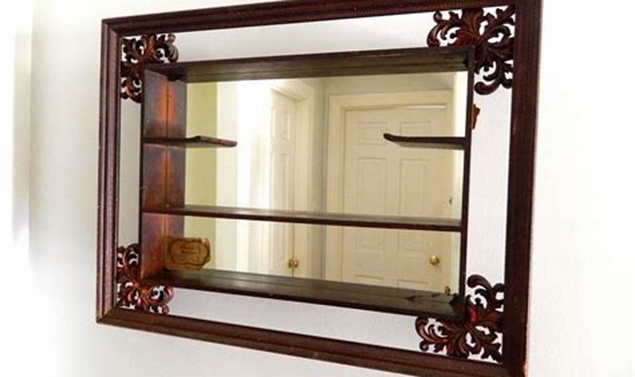 Reflecting Beauty: Vintage Shadow Box Mirrors on Display | Vintage Treasures: Discover Rare Antiques, Collectibles & Retro Finds