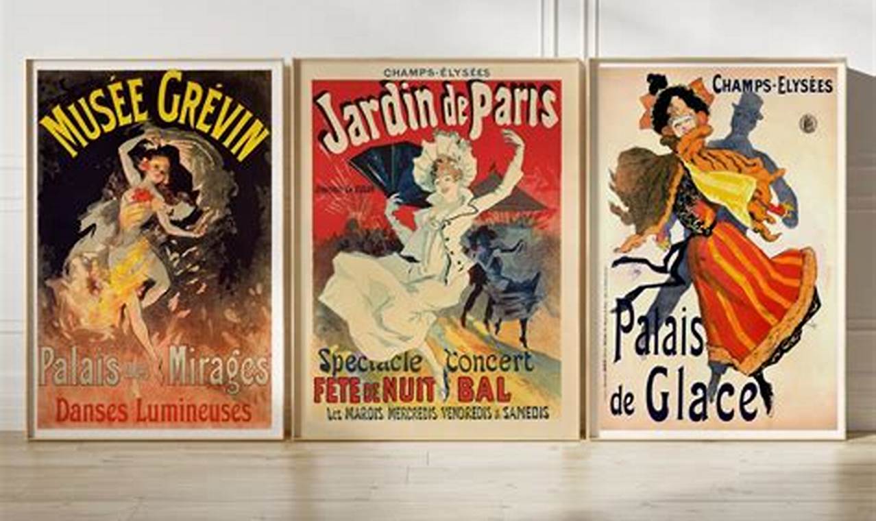Discover Vintage French Poster Art: Timeless Ads | Vintage Treasures: Discover Rare Antiques, Collectibles & Retro Finds