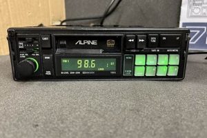 Refurbished Vintage Alpine Car Radio: Classic Sound! | Vintage Treasures: Discover Rare Antiques, Collectibles & Retro Finds