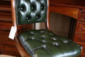 Shop Antique Vintage Desk Chair Leather Seats For Your Office! | Vintage Treasures: Discover Rare Antiques, Collectibles & Retro Finds