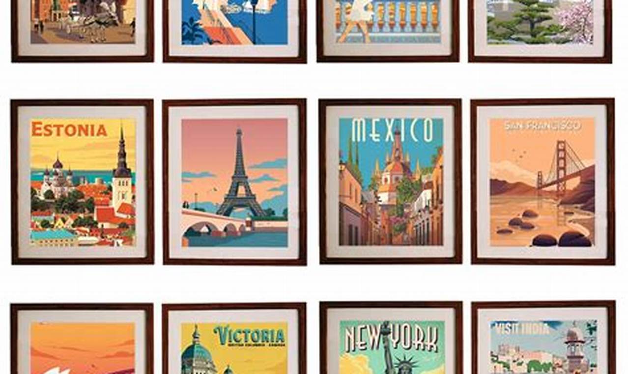 Decorate with Classic Vintage Poster Wall Art Prints! | Vintage Treasures: Discover Rare Antiques, Collectibles & Retro Finds