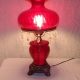 Shop Antique Vintage Red Glass Lamps Today! | Vintage Treasures: Discover Rare Antiques, Collectibles & Retro Finds