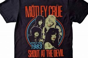 Rare Find: Vintage Motley Crue Tour Shirt - Collector's Item! | Vintage Treasures: Discover Rare Antiques, Collectibles & Retro Finds
