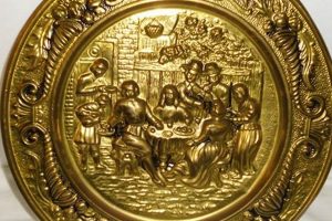 Buy Antique Vintage Brass Plates Online + Decor | Vintage Treasures: Discover Rare Antiques, Collectibles & Retro Finds