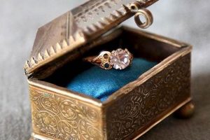 Elegant Vintage Ring Box for Wedding: Heirloom Style | Vintage Treasures: Discover Rare Antiques, Collectibles & Retro Finds
