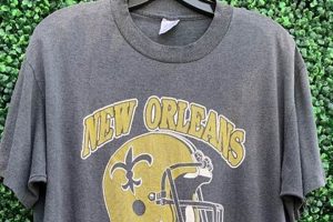 Rare Find: Vintage New Orleans Saints Shirt Treasures! | Vintage Treasures: Discover Rare Antiques, Collectibles & Retro Finds