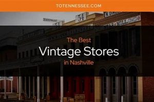 Top Nashville Vintage Stores: Best Hidden Gems & More! | Vintage Treasures: Discover Rare Antiques, Collectibles & Retro Finds